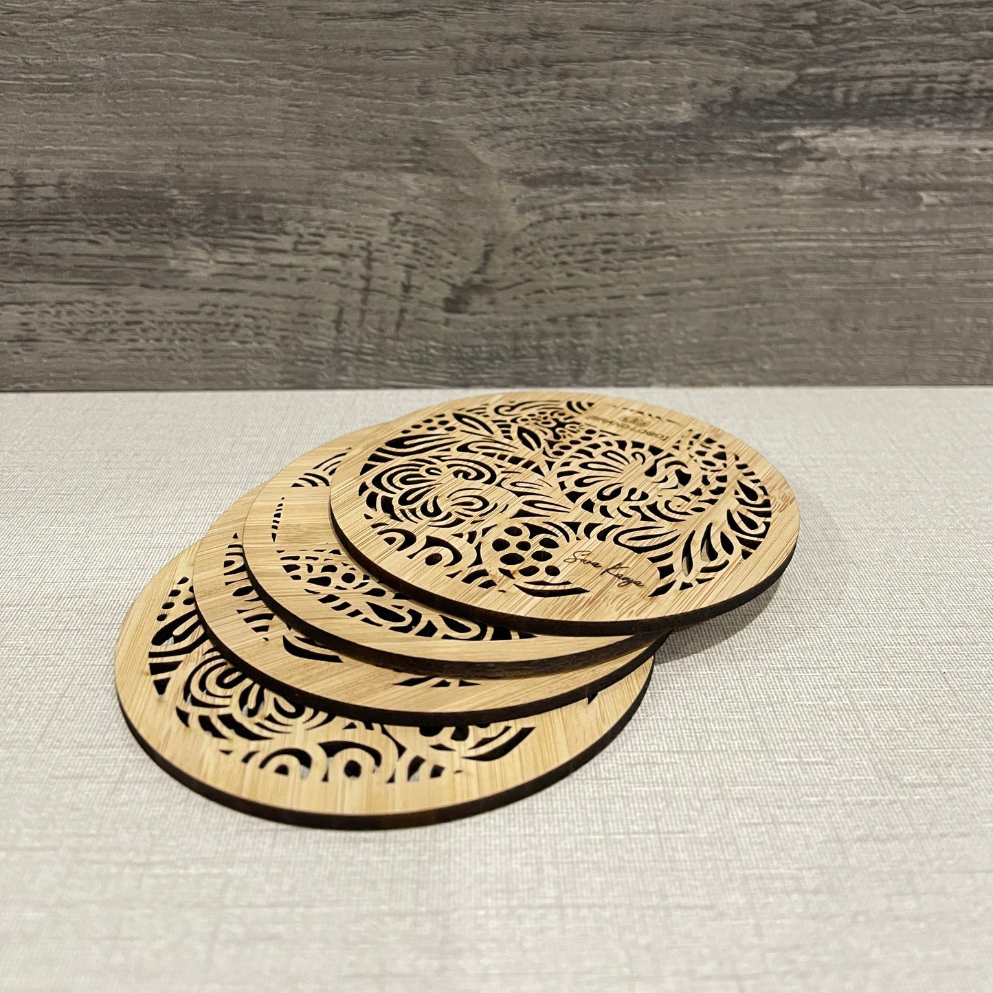 Coaster (wood)