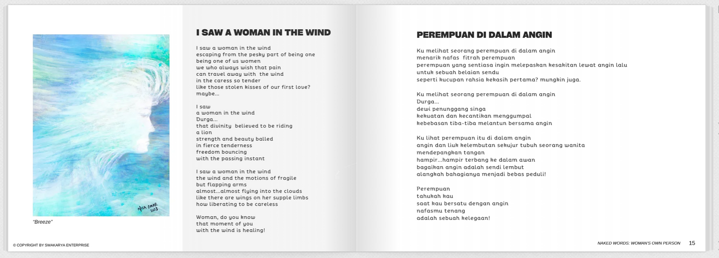 "Naked Words" - Poetry & Art Book