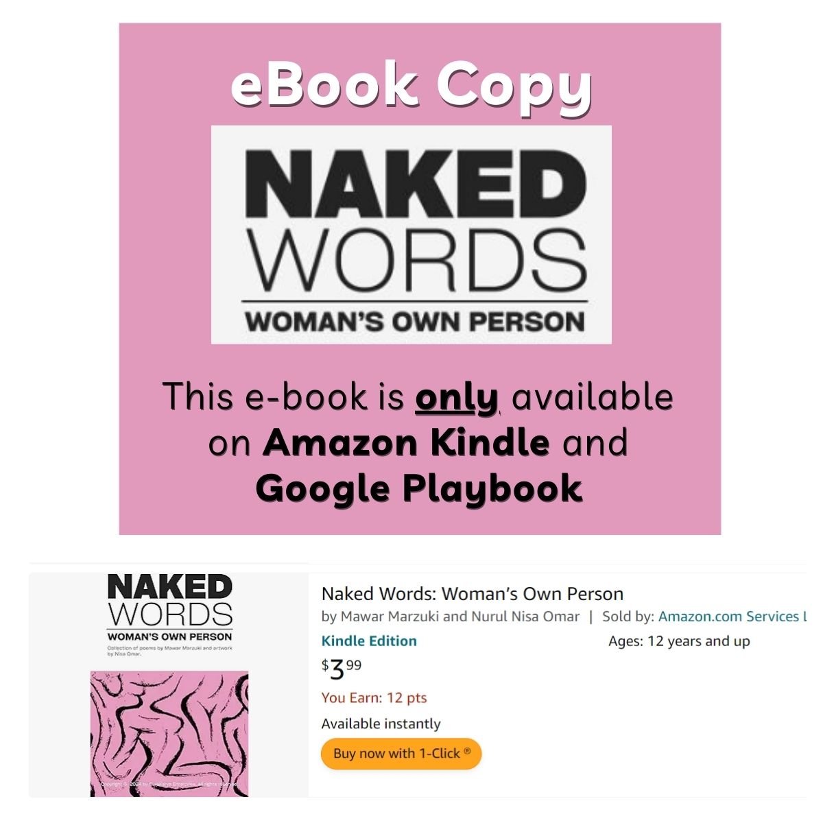 "Naked Words" - Poetry & Art Book